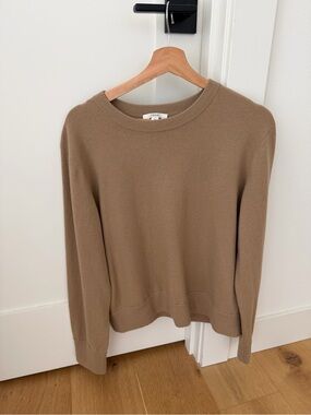 Vince Classic Wool Cashmere Crewneck Sweater